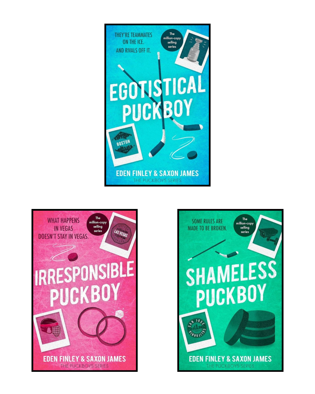 Puckboys (1-3) ~ Eden Finley & Saxon James