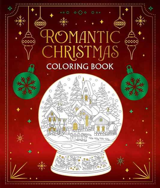 Romantic Christmas Colouring Book