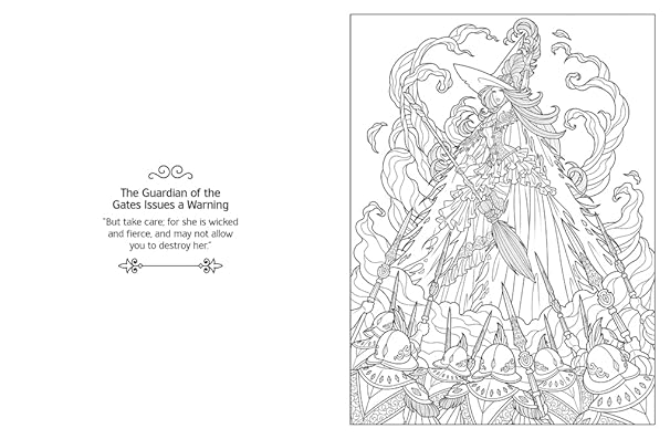 The Wicked Witch of Oz Colouring Book