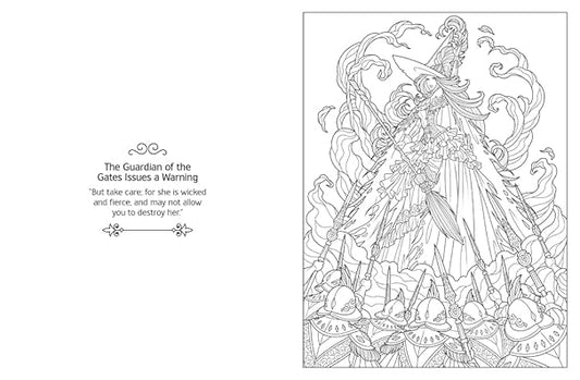 The Wicked Witch of Oz Colouring Book